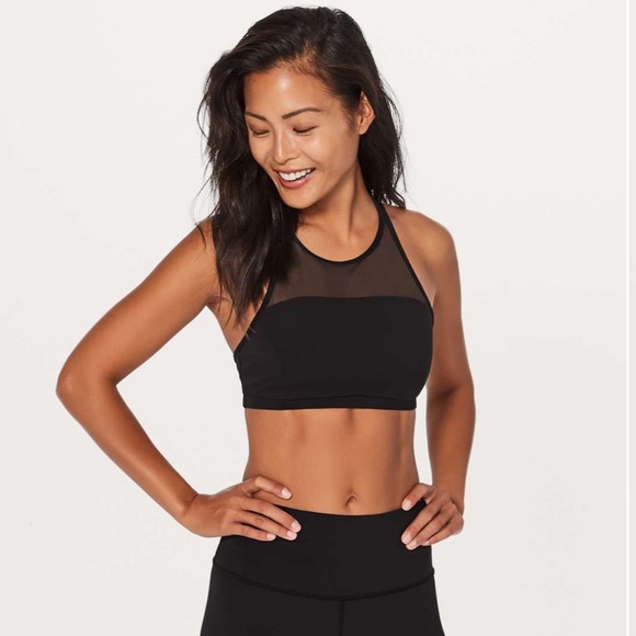lululemon athletica Tops - Lululemon Get Set Bra 🖤😻 BLACK